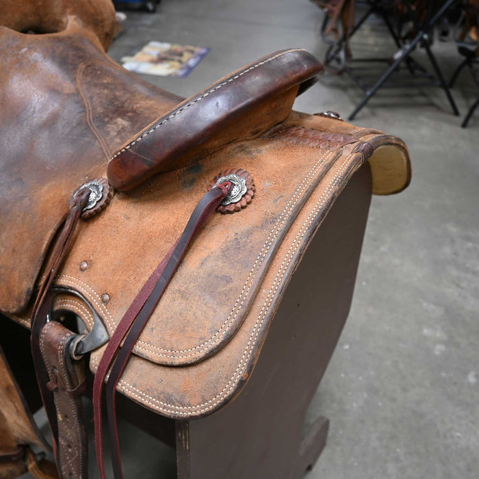 14.5" USED WEBBS SADDLE RANCH SADDLE