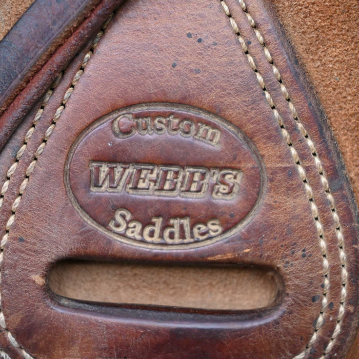 14.5" USED WEBBS SADDLE RANCH SADDLE