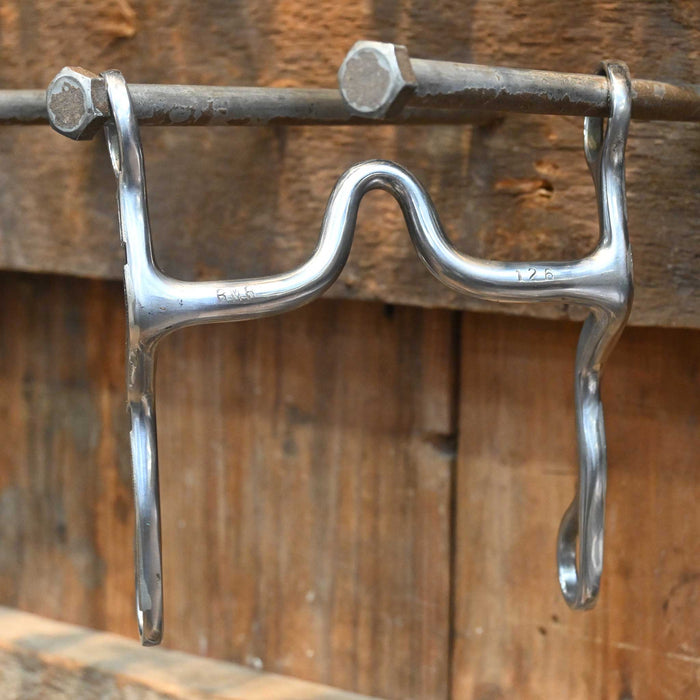 Brandon Bradley Silver Mounted Solid Port #126 Bit