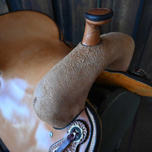 16" TESKEY'S RANCH CUTTER SADDLE Saddles Teskey's Saddlery