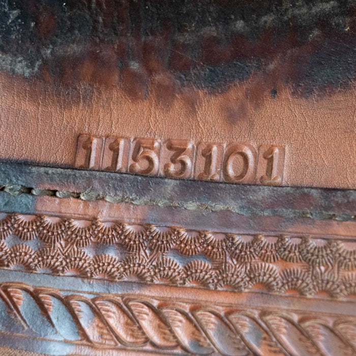 14" USED COATS TEAM ROPING SADDLE