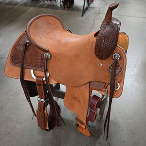 17" TESKEY'S CUTTING SADDLE Saddles TESKEY'S SADDLERY LLC   