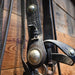 Vintage Tooled with Original Silver Conchos and a Crockett Silver Mounted Bit Collectibles MISC