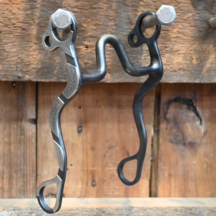 Turtle Jones Silver Mounted Solid Port Bit