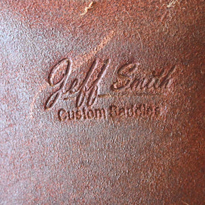 15.5" USED JEFF SMITH COW HORSE SADDLE Saddles Jeff Smith   