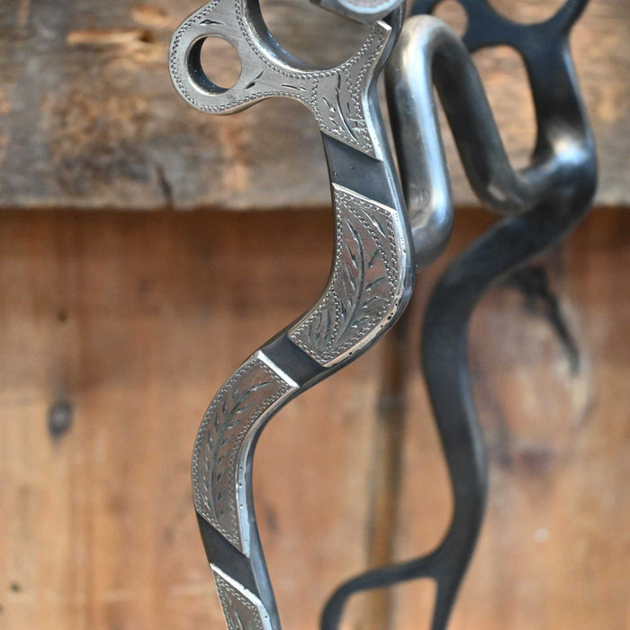 Turtle Jones Silver Mounted Solid Port Bit