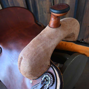 16.5" TESKEY'S RANCH CUTTER SADDLE Saddles Teskey's Saddlery