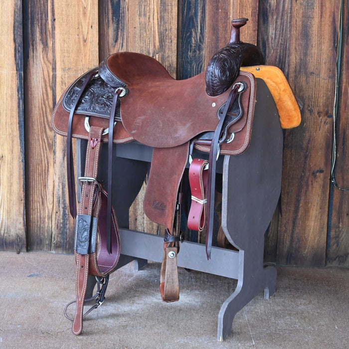 16.5" JEFF SMITH BEAU GALYEAN RANCH CUTTER SADDLE