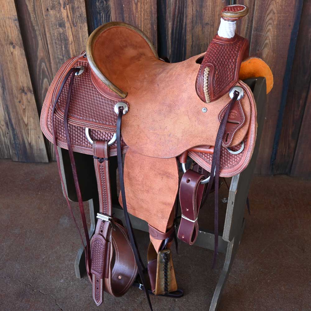 13.5" TESKEY'S RANCH ASSOCIATION SADDLE Saddles Teskey's Saddlery