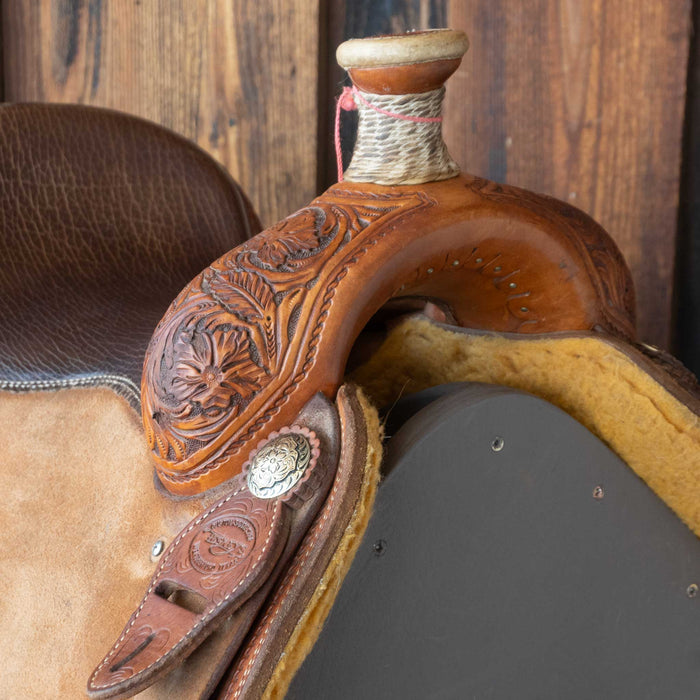 16" USED TESKEY'S ALL AROUND SADDLE
