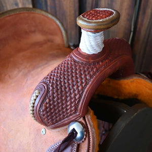 13.5" TESKEY'S RANCH ASSOCIATION SADDLE Saddles Teskey's Saddlery