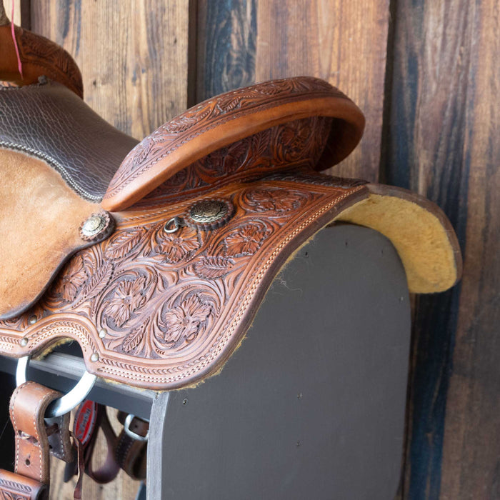 16" USED TESKEY'S ALL AROUND SADDLE