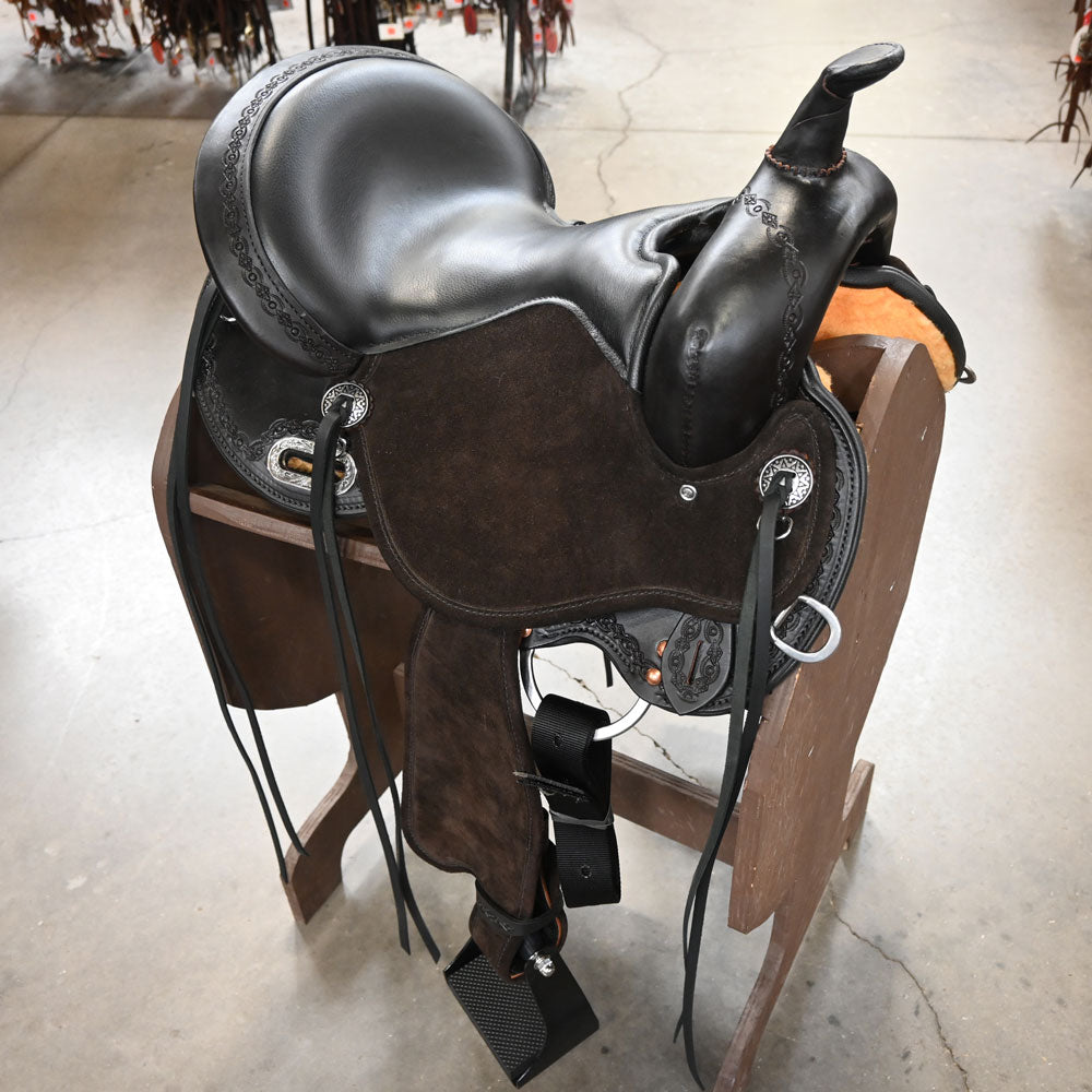 15" CIRCLE Y HADLEY HYBRID FLEX2 TRAIL SADDLE Saddles Circle Y Saddlery   