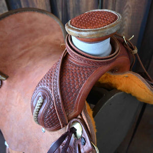 14" TESKEY'S POST HORN ASSOCIATION SADDLE