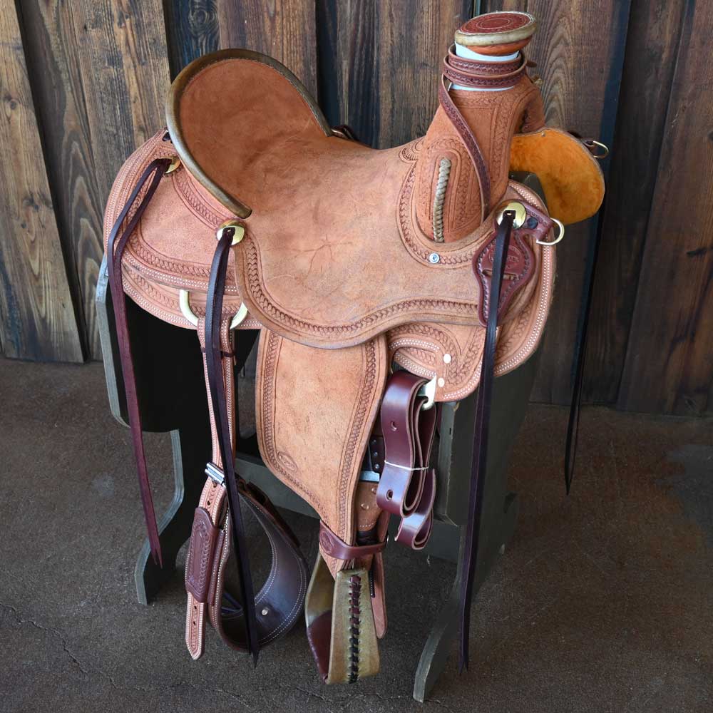 15" TESKEY'S POST HORN ASSOCIATION SADDLE