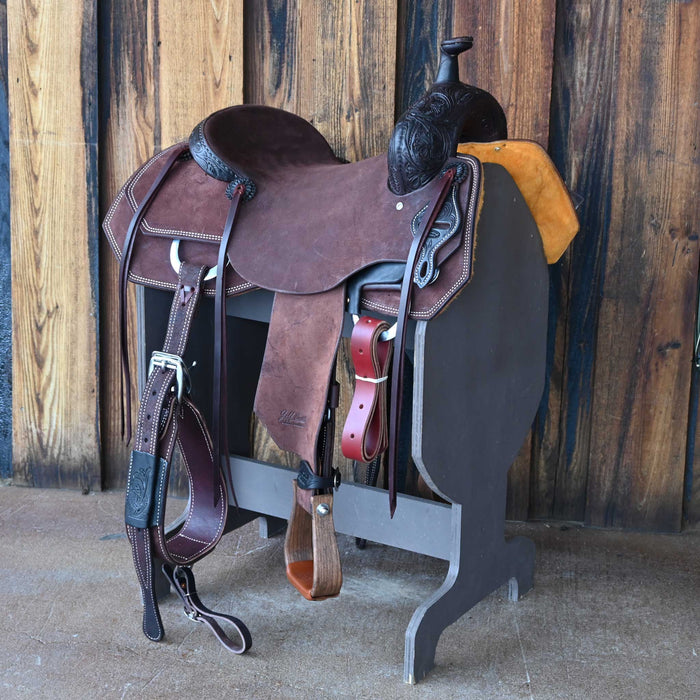 16" JEFF SMITH BUSTER WELCH RANCH CUTTER SADDLE