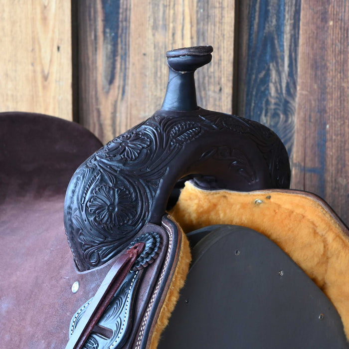 16" JEFF SMITH BUSTER WELCH RANCH CUTTER SADDLE