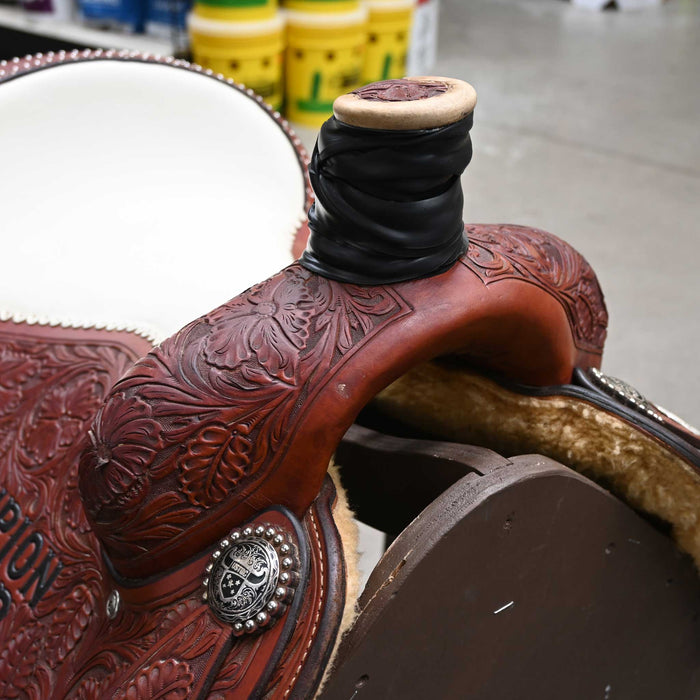 14.5" USED MARTIN TEAM ROPING SADDLE