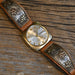 Stunning 1960's Longines Admiral Goldfill Watch w/Sunset Trails Buckle Collectibles MISC