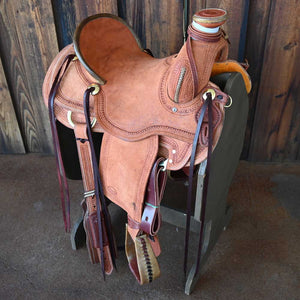 14" TESKEY'S POST HORN ASSOCIATION SADDLE