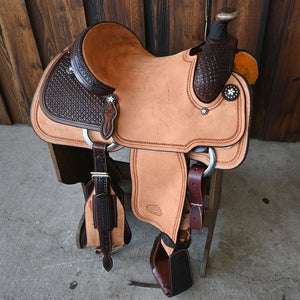 14.5" PATRICK SMITH ROPING SADDLE Saddles Patrick Smith   