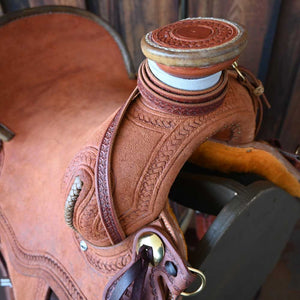 14" TESKEY'S POST HORN ASSOCIATION SADDLE