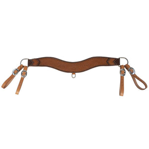 NEW Teskey's Two-Tone Diamond Tooled Tripping Collar Sale Barn Teskey's   