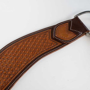 NEW Teskey's Two-Tone Diamond Tooled Tripping Collar Sale Barn Teskey's   