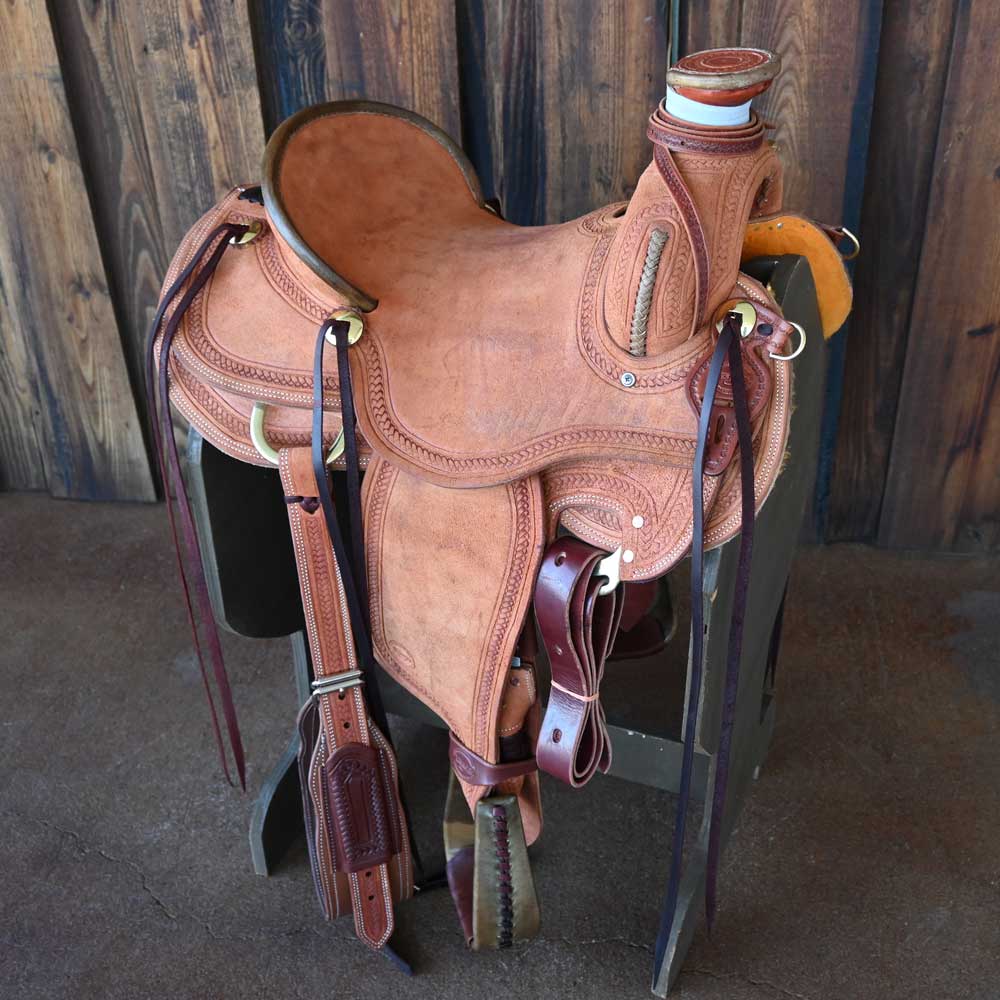 15" TESKEY'S POST HORN ASSOCIATION SADDLE