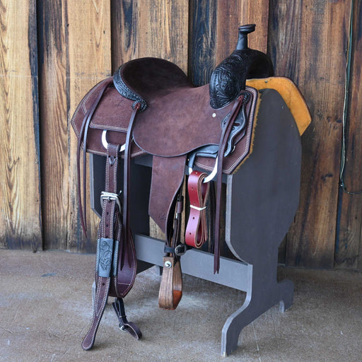 15.5" JEFF SMITH BUSTER WELCH RANCH CUTTER SADDLE Saddles - New Jeff Smith