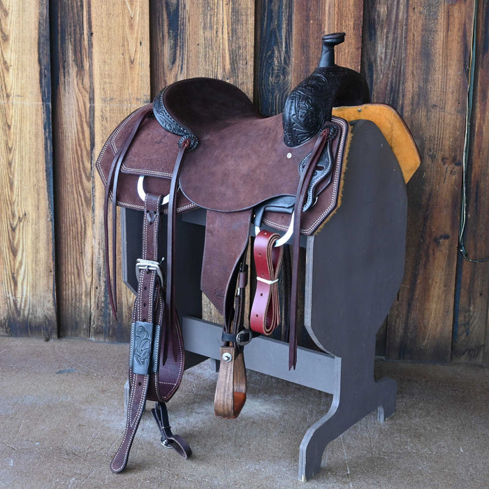 15.5" JEFF SMITH BUSTER WELCH RANCH CUTTER SADDLE