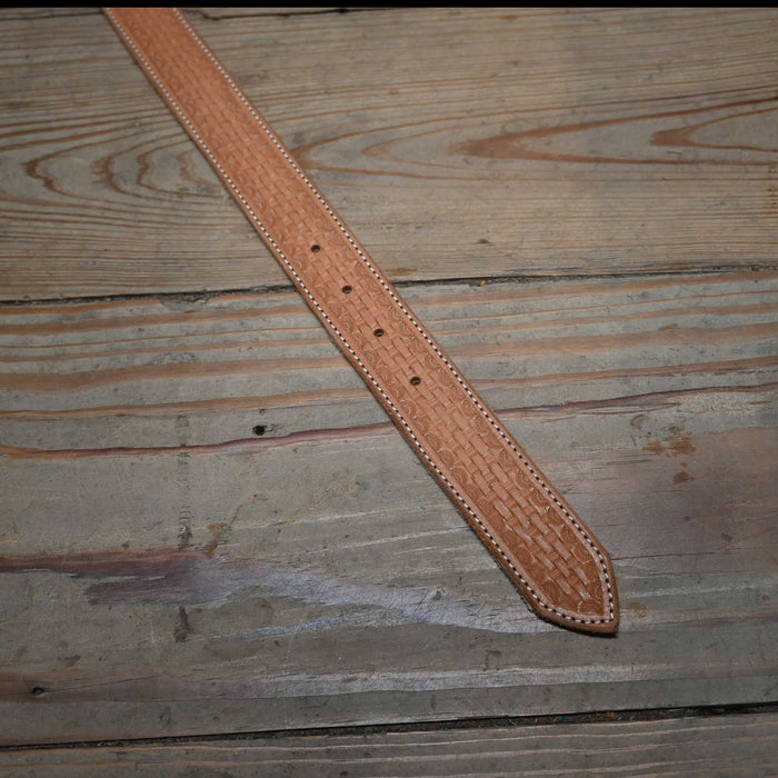 Blaine Peummer Kid's Basket Tooled Belt