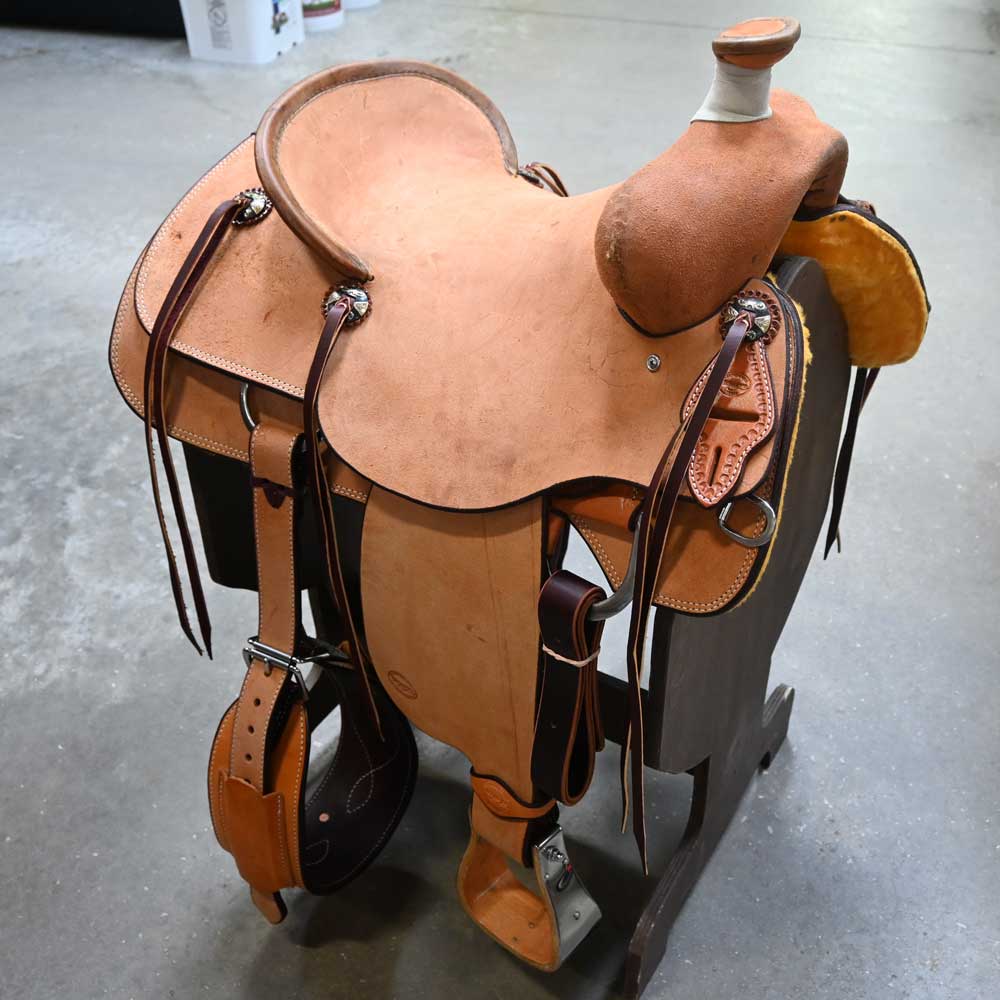 16" TESKEY'S RANCH SADDLE Saddles TESKEY'S SADDLERY LLC   