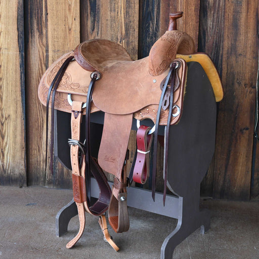15" JEFF SMITH BUSTER WELCH RANCH CUTTER SADDLE Saddles - New Jeff Smith