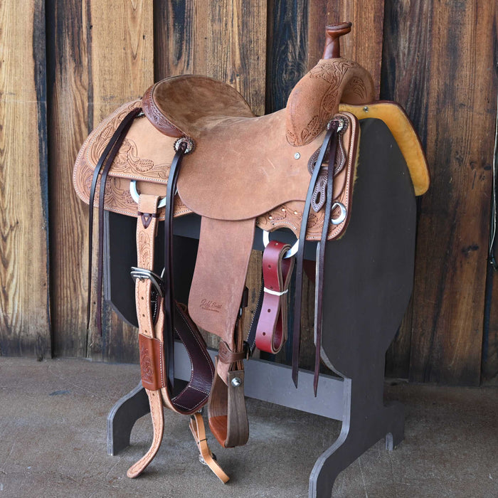 15" JEFF SMITH BUSTER WELCH RANCH CUTTER SADDLE