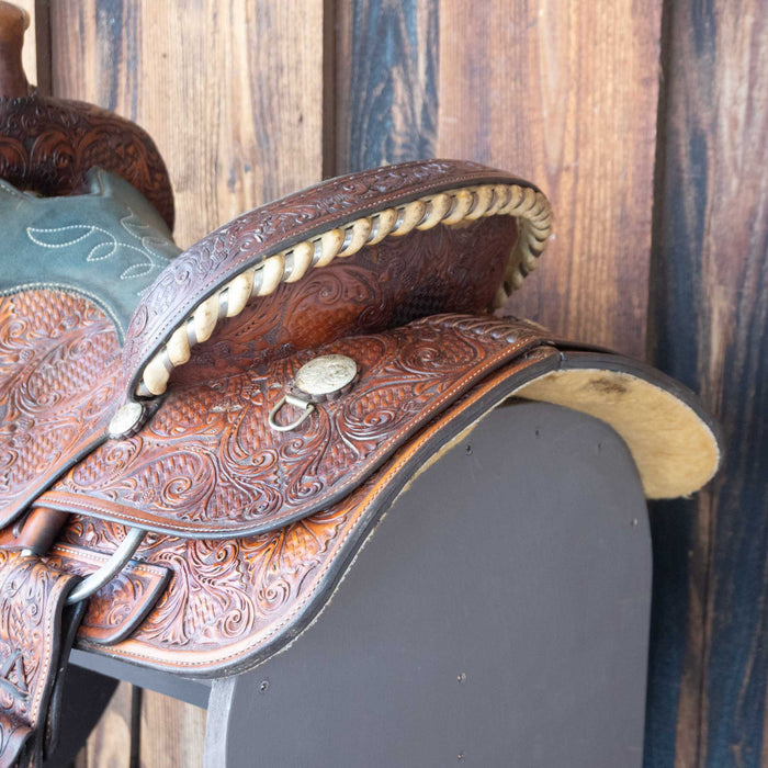 14.5" USED CIRCLE Y ALL AORUND SADDLE
