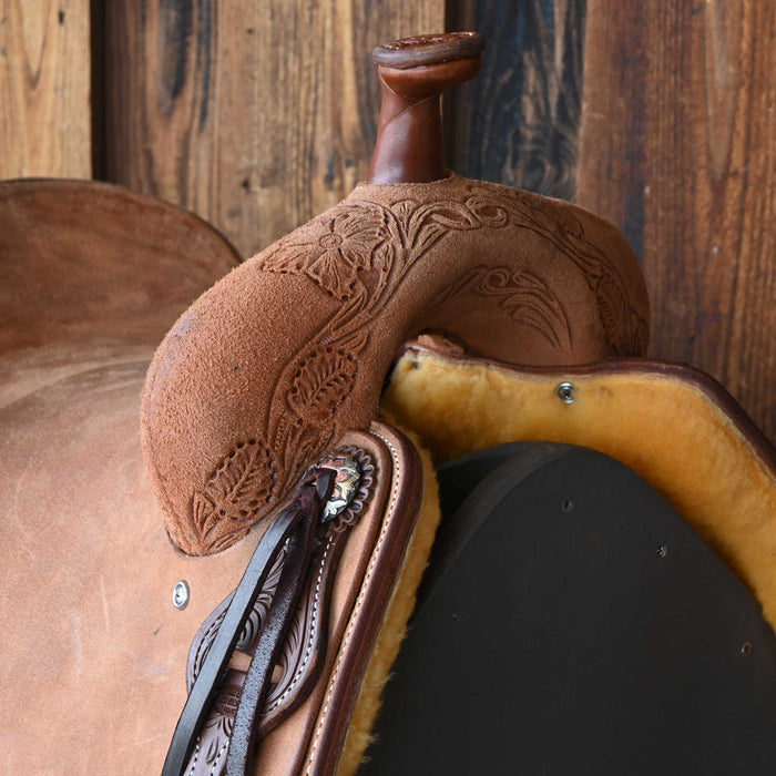 15" JEFF SMITH BUSTER WELCH RANCH CUTTER SADDLE