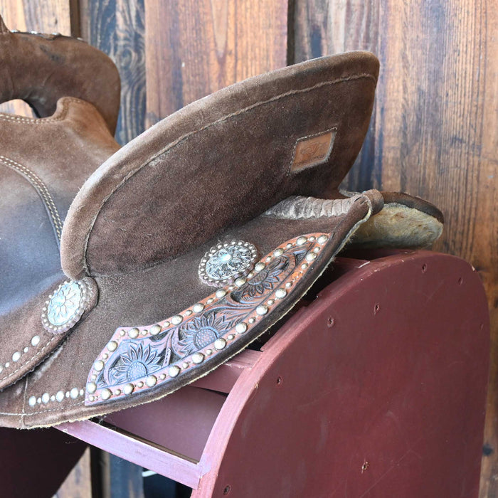 15" USED MASTER BARREL SADDLE Saddles - Used Master Saddles