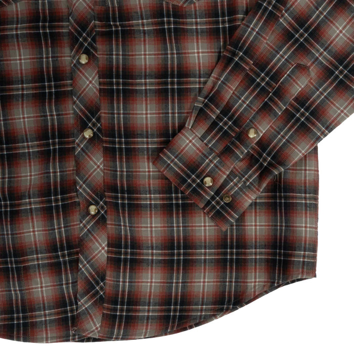 Rock & Roll Denim Men's Western Tek Plaid Snap Shirt