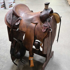 15.5" USED CACTUS RANCH SADDLE