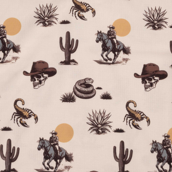 Rock & Roll Denim Men's Conversational Printed Polo Shirt