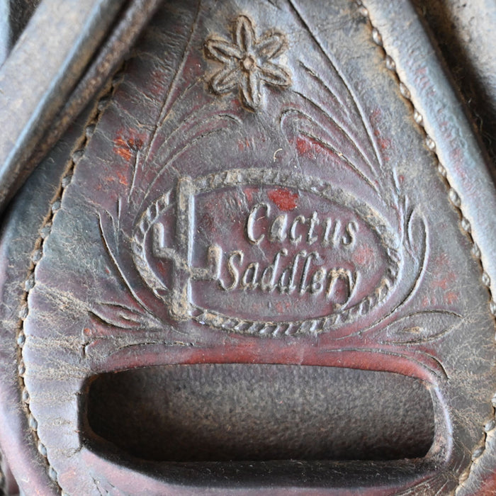 16" USED CACTUS RANCH SADDLE