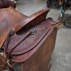 15.5" USED CACTUS RANCH SADDLE