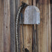 Vintage Rawhide Braided Bridle Rig w/a Silver Mounted Spade Bit Collectibles MISC