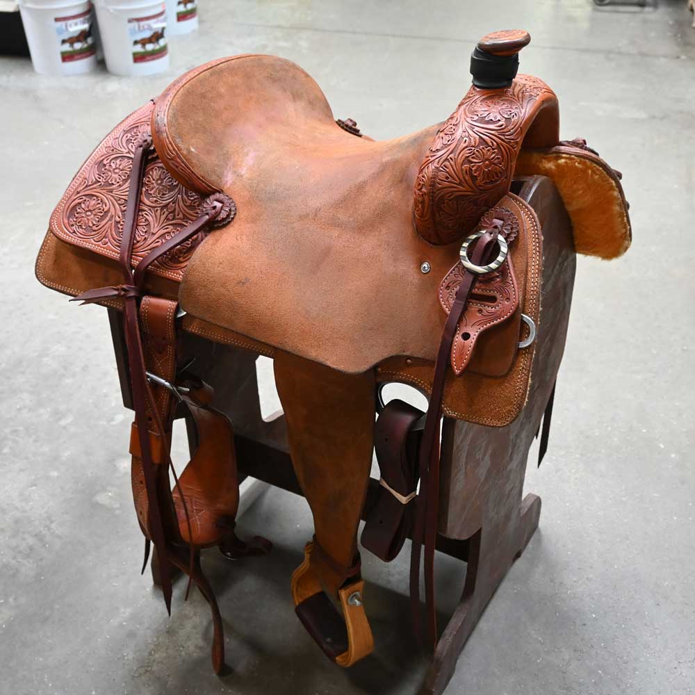 16" USED LUKE LANE RANCH SADDLE Saddles Luke Lane