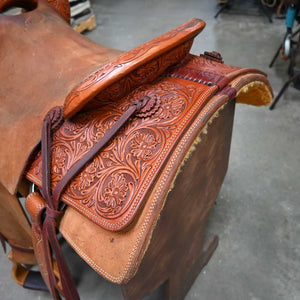 16" USED LUKE LANE RANCH SADDLE Saddles Luke Lane