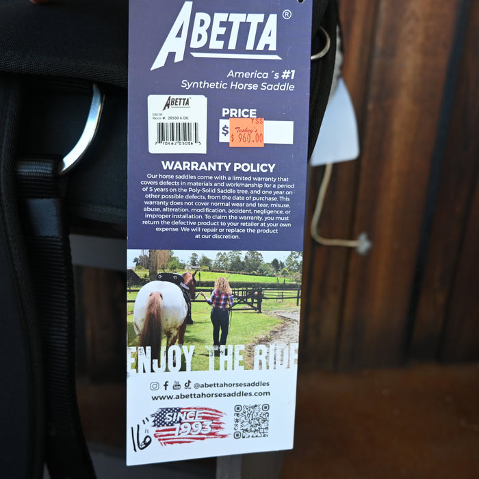 16" ABETTA SUBLIME TRAIL SADDLE