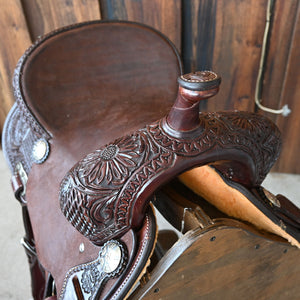 14" TESKEY'S BARREL SADDLE Saddles TESKEY'S SADDLERY LLC   