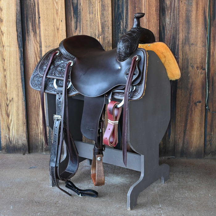 16" JEFF SMITH BUSTER WELCH RANCH CUTTER SADDLE