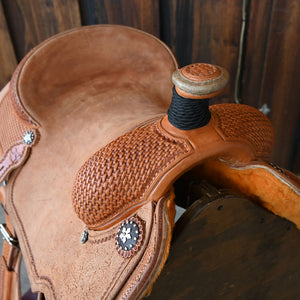 14.5" PATRICK SMITH ROPING SADDLE Saddles Patrick Smith   